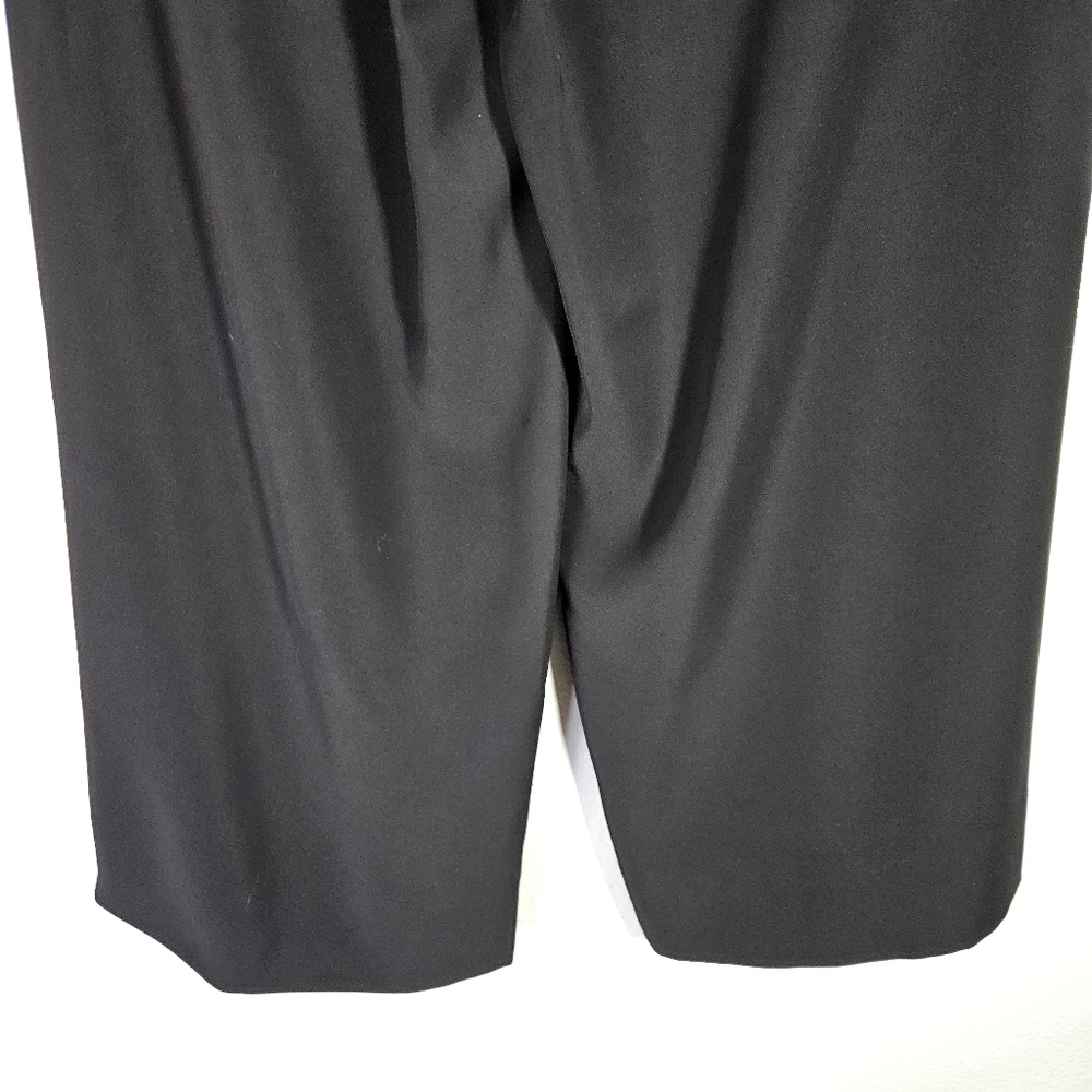 Vince Wide Leg Crop Pants Black Size 8 - Picture 9 of 13
